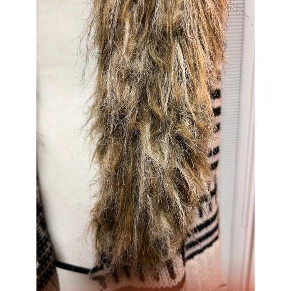 Anthropologie Nettoyer A Sec Faux Fur Sleeveless Sweater - Picture 3 of 11